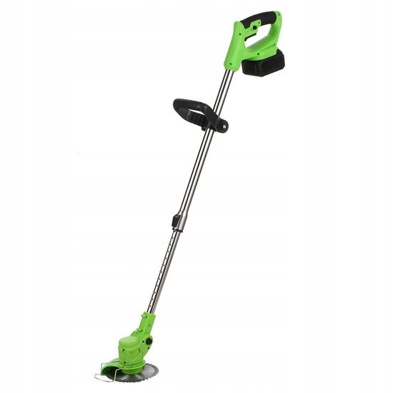 456 : ADM Cordless lawn trimmer with lithium battery | 2 lithium batteries