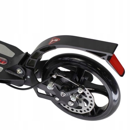 116D-1 : Foldable scooter, disc brakes-black