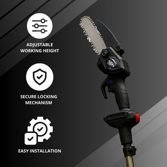 7014 : ADM Telescopic Extension Pole for Mini Chainsaw