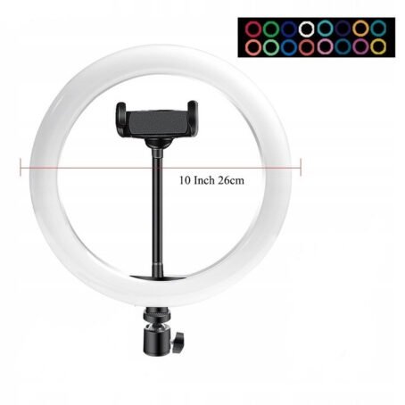 170 : LED RGB Ring Lamp with Adjustable Stand