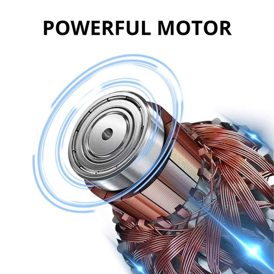 ADM Bezprzewodowa Dmuchawa Elektryczna –  żółta | z podwójnym akumulatorem 48V