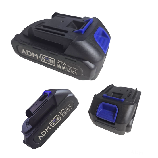 439 : Rechargeable Lithium Battery 21V for ADM Electric Mini Tools