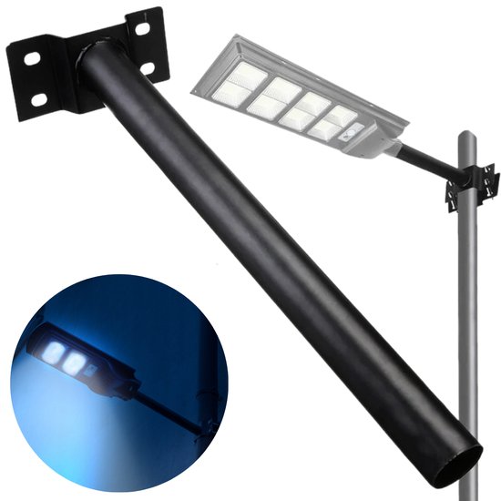 Uchwyt do lamp ulicznych | czarny