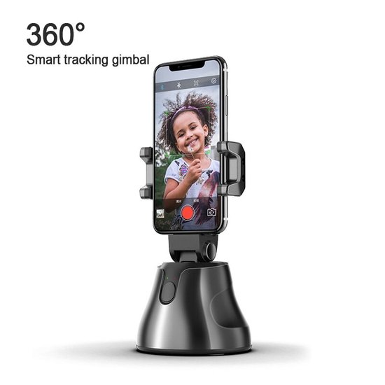 044 : 360° smart rotating phone holder with face tracking