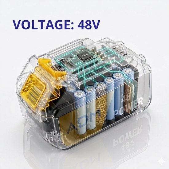 Akumulator litowy ADM 48V do bezprzewodowej dmuchawy