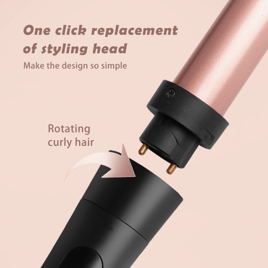 086 : 8-in-1 Professional ceramic hair styling kit