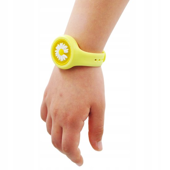 064-6 : Watch Band For Children Mosquito against - yellow