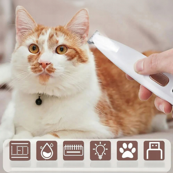 564 : Paw trimmer – precision waterproof pet paw trimmer with LED light