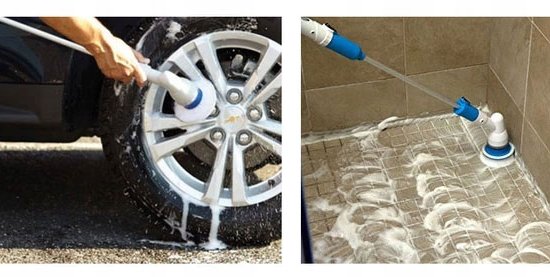 380 : Wireless electric cleaning brush hurricane spin