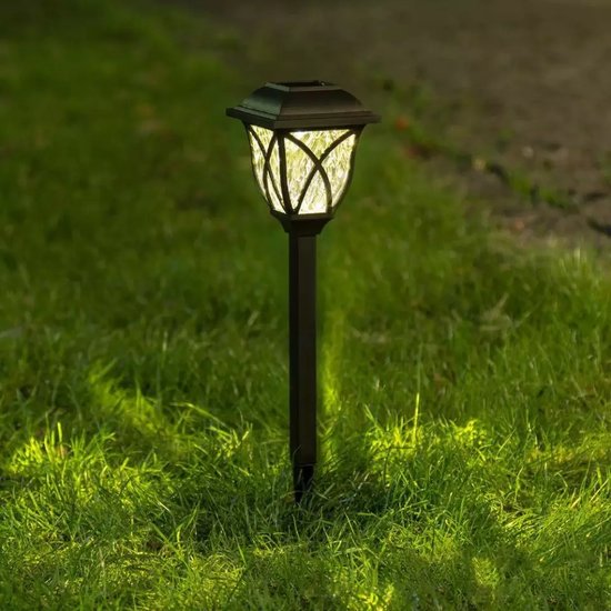 297 : SOLAR GARDEN LAMP 44CM
