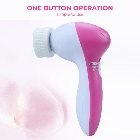 089 : 5-in-1 Electric facial brush | 5 Heads included