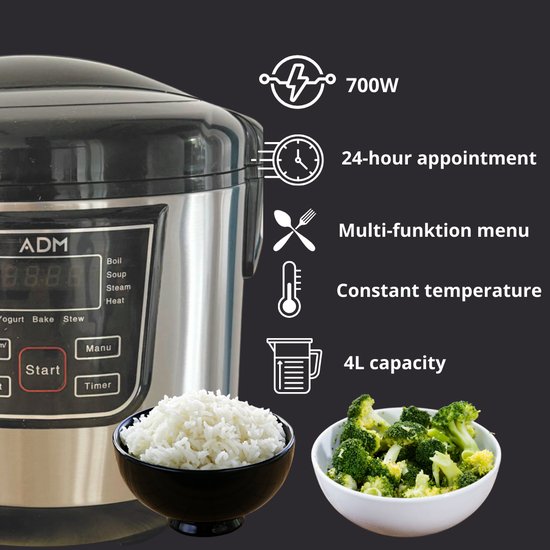 474 : ADM Smart Multicooker - Cooking & Warming