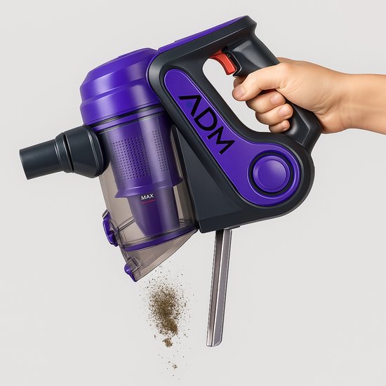 421 : ADM Bagless vertical vacuum cleaner 600w