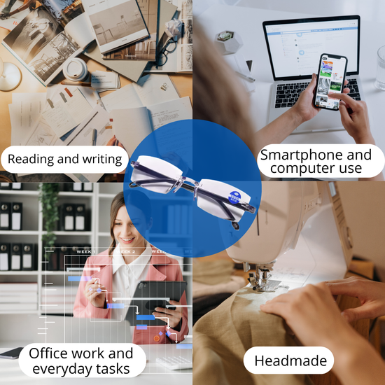 478 : Universal Auto Focus Reading Glasses – For Near & Far Vision