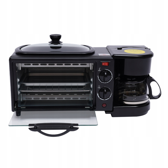 2195 : 3-in-1 ADM breakfast maker | coffee maker, grill, toaster oven