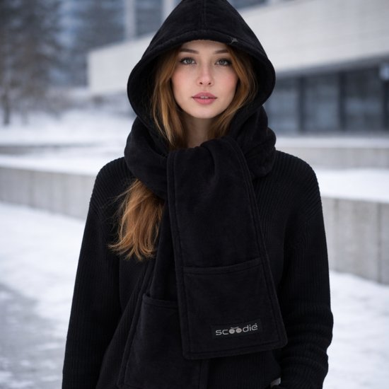 [es] Scoodie -kolor czarny/rozmiar R/ Scoodie black/size R