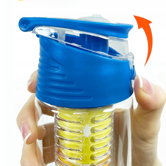 173 : Infuser water bottle with fruit container