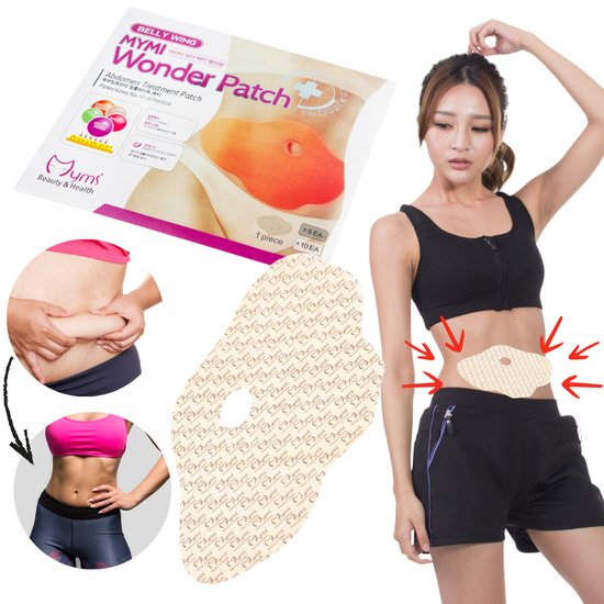 MYMI Wonder Patch Belly Wing – Plastry wyszczuplające na brzuch