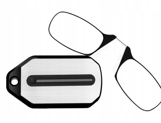 436-1 : FOLDABLE READING GLASSES with KEYCHAIN +1.5