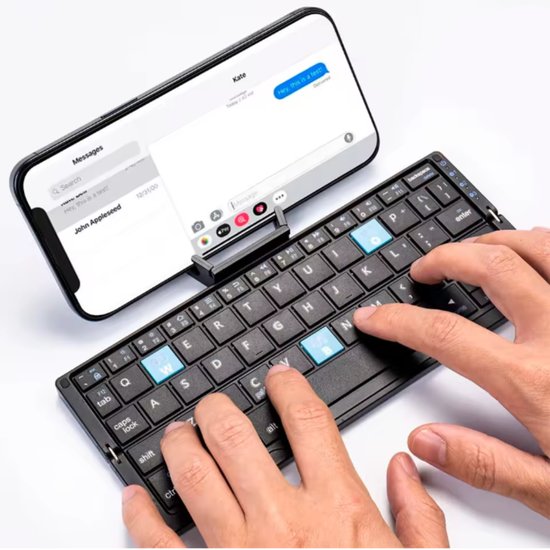 531 : Ultra-thin foldable wireless keyboard | QWERTY