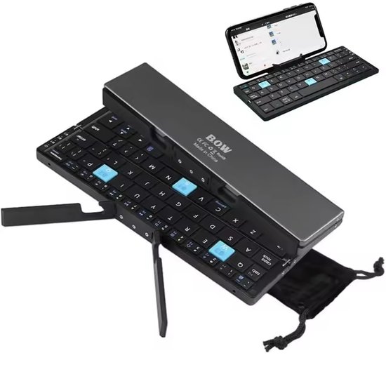 531 : Ultra-thin foldable wireless keyboard | QWERTY