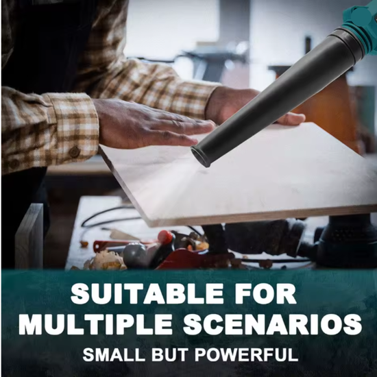 2055-1 : ADM Cordless Electric Blower –  Blue |Dual 21V Battery