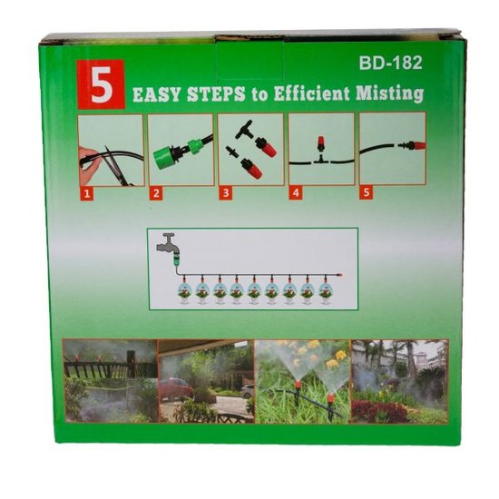 348 : 10M GARDEN WATER CURTAIN MIST, SPRINKLER