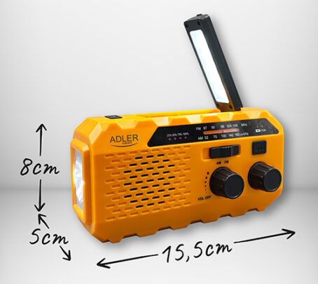 AD 1197 : Adler Crank powered Radio
