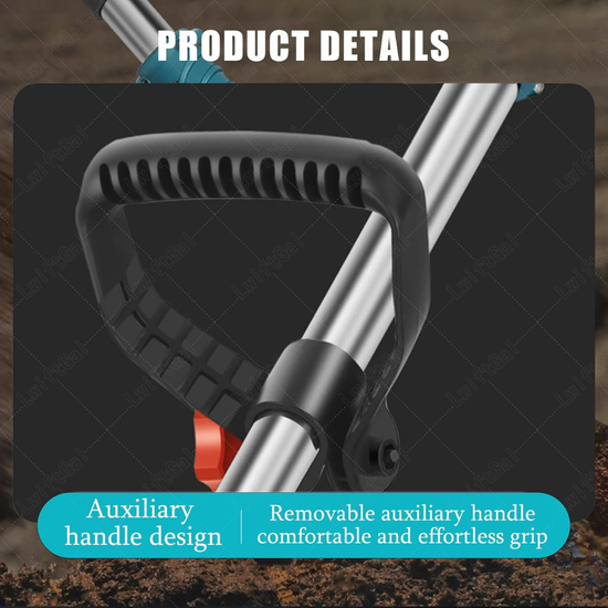 7035 : Foldable Cordless Garden Tiller 18,5V