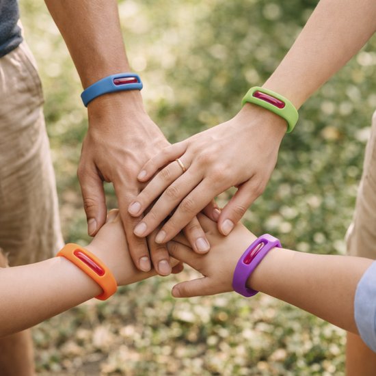 Silikonowa Bransoletka Odstraszająca Komary | Naturalna Ochrona Przed Owadami dla Dorosłych i Dzieci