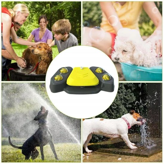 427-Y : Automatic dog water fountain-yellow