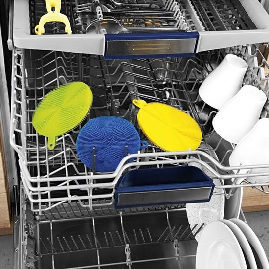 073 : Silicone sponge washer cleaning pad 1cm thick