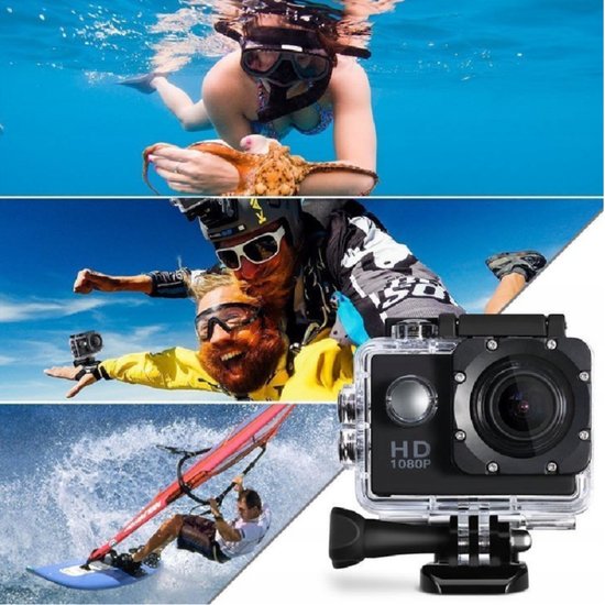 2241-2 : Sports Cam Full HD 1080p-grey