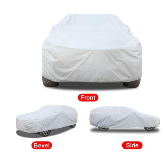 2190-2 : Premium Grey Car Cover – All-Weather Protection-Size XL