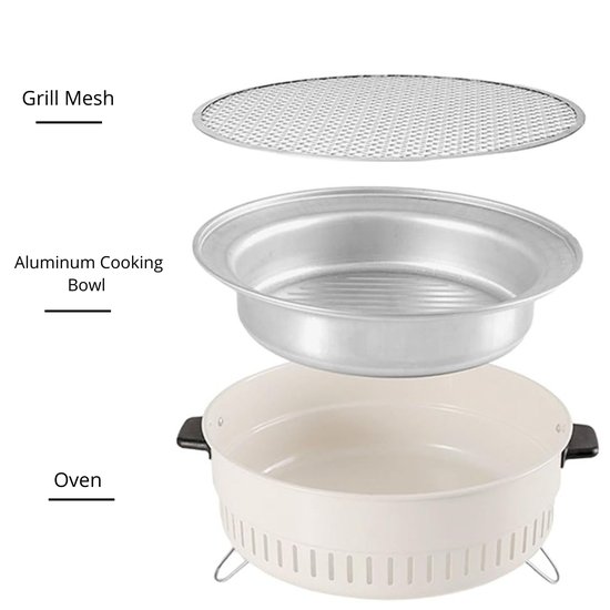 510 : Portable touring camping grill