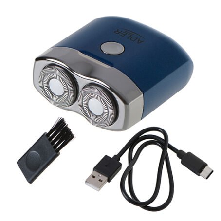 AD 2937 : Adler Travel Shaver – USB 2 heads