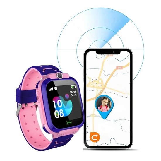 2104 : Smartwatch for kids-purple