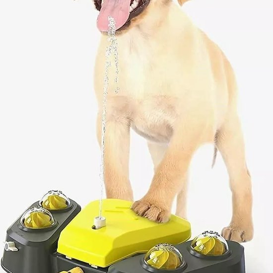 427-Y : Automatic dog water fountain-yellow