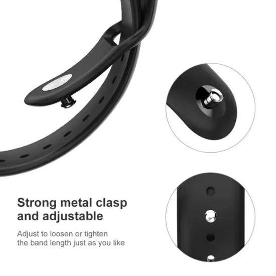 2013-3 : Durable silicone watch band -blue