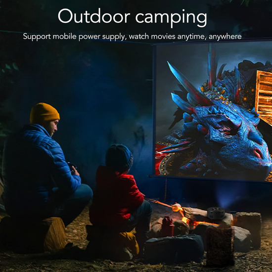 7009 : Mini LED Projector – Compact Home Cinema Anywhere