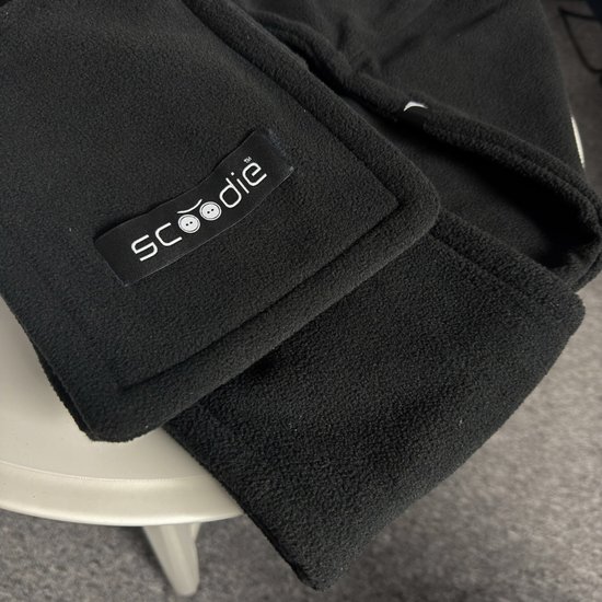 Scoodie – Odłączany Szalik z Kapturem-czarny-rozmiar R