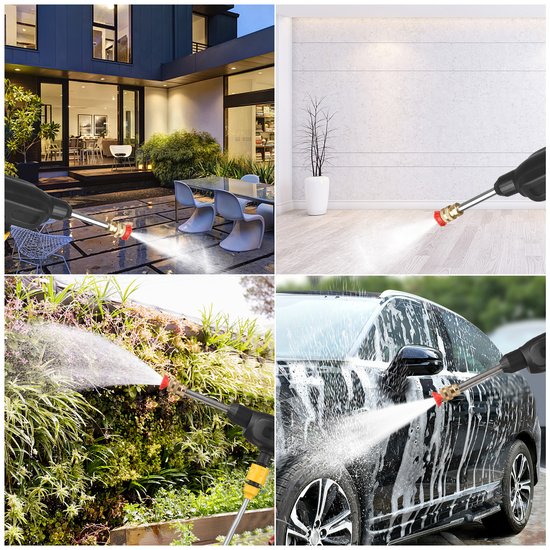 431 : ADM Wireless mini pressure washer | 2 lithium batteries