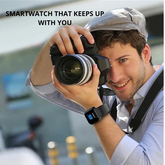 053 : Smartwatch D20S 2021 | Unisex, heart rate monitor, large display