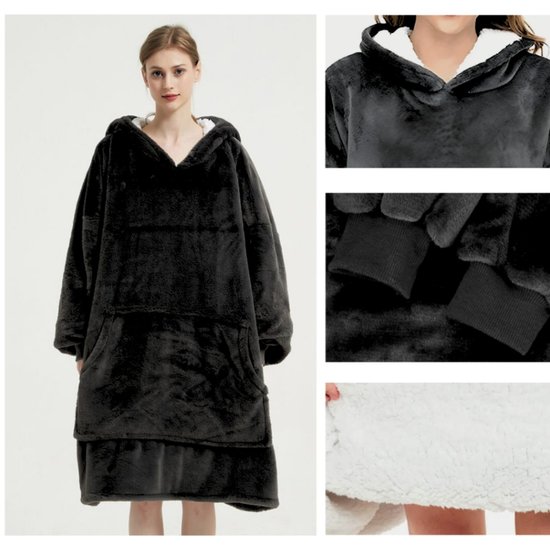 2252 : Ultra Plush Huggle Hoodie Blanket