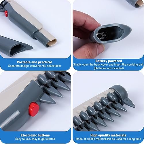 410 : Knot out electric comb for dogs and cats