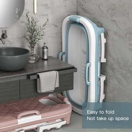 ADM Składana wanna z wbudowaną rolką do masażu