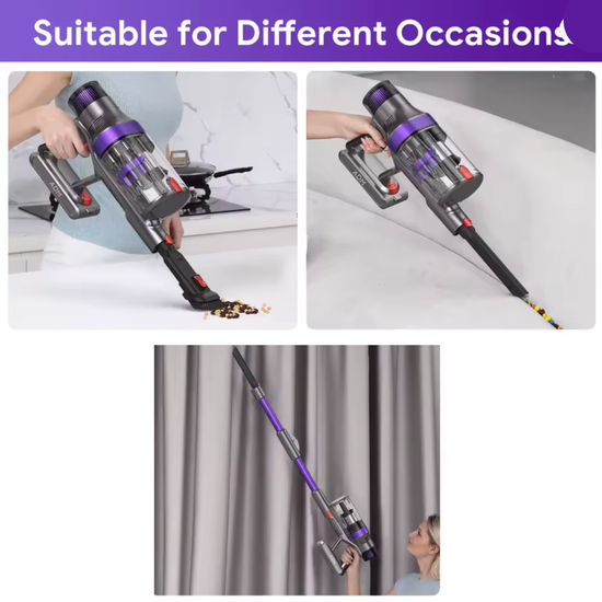 583 : ADM Cordless Vacuum Cleaner with a foldable tube
