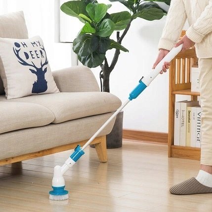 380 : Wireless electric cleaning brush hurricane spin