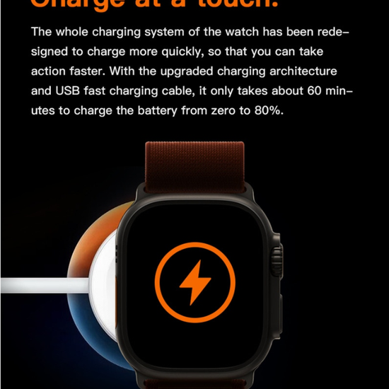 2130 : S9 Ultra Smart Watch Unisex  – 49MM