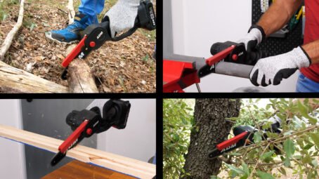 527 : ADM Mini chainsaw with a detachable battery